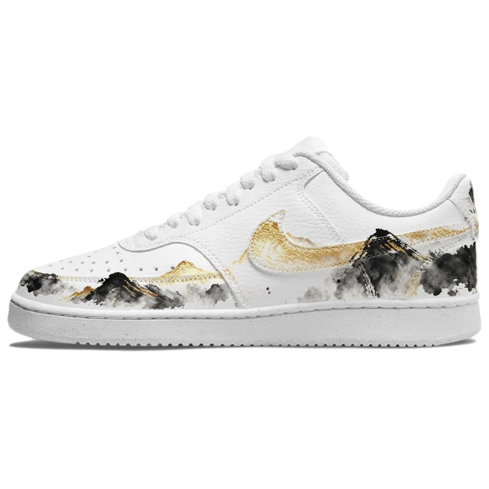 Nike Court Vision 1 Golden Palace Landscape Abrasion Resistant Low top Skateboard Shoes Men s Black White Gold DH2987-101(team488-) 39
Nike Court Vision 1 Golden Palace Landscape Abrasion Resistant Low top Skateboard Shoes Men s Black White Gold DH2987-101(team488-) 39