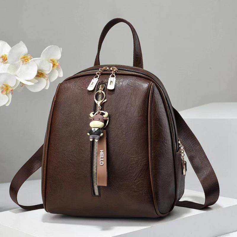 New women s shoulder soft leather travel small backpack bag school bag large capacity mother backpack bag bags кавовий
New women s shoulder soft leather travel small backpack bag school bag large capacity mother backpack bag bags кавовий