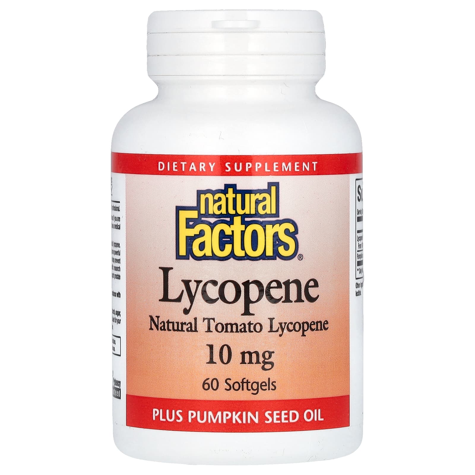 Lycopene, 10Mg, 60 Softgels
Lycopene, 10Mg, 60 Softgels
