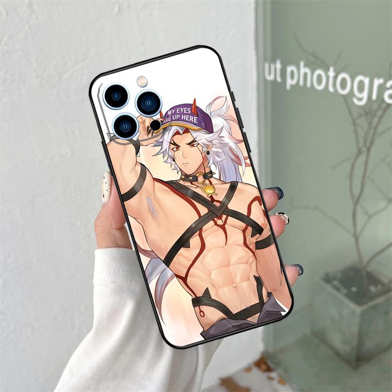 Genshin Impact Arataki Itto Silicone Soft Case For iPhone 17 Air 11 14 16 15 Pro Max 12 13 Mini 16 Plus 16e Back Cover iPhone 16 Pro
Genshin Impact Arataki Itto Silicone Soft Case For iPhone 17 Air 11 14 16 15 Pro Max 12 13 Mini 16 Plus 16e Back Cover iPhone 16 Pro