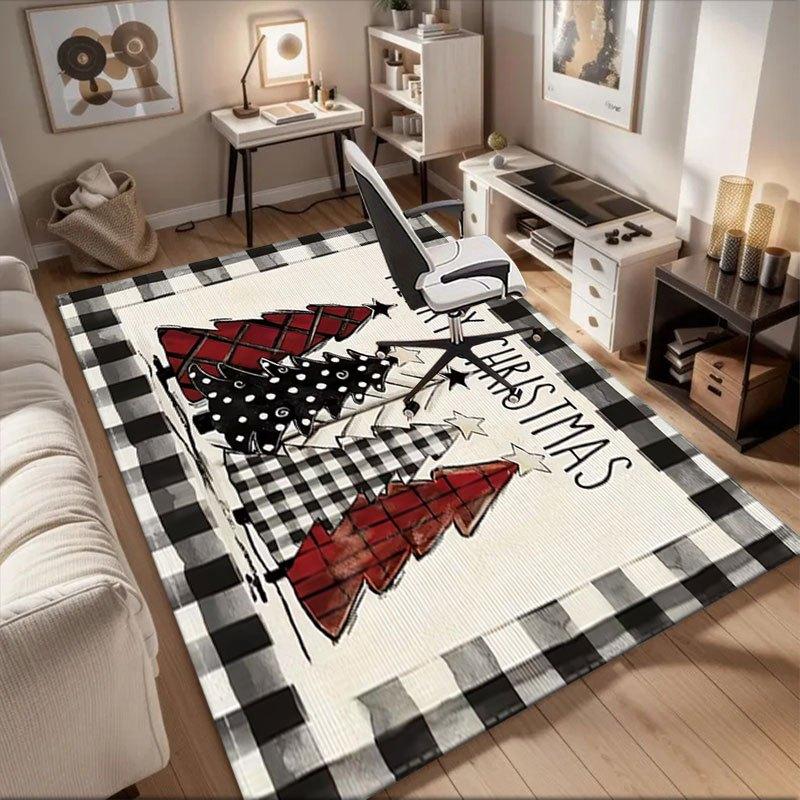 Plaid Christmas Tree Holiday Decorative Flag Office Mat Perfect for Home Decor Office Desk Chair Rugs Chair Carpet for office Polyester Cha 60cm by 90cm
Plaid Christmas Tree Holiday Decorative Flag Office Mat Perfect for Home Decor Office Desk Chair Rugs Chair Carpet for office Polyester Cha 60cm by 90cm