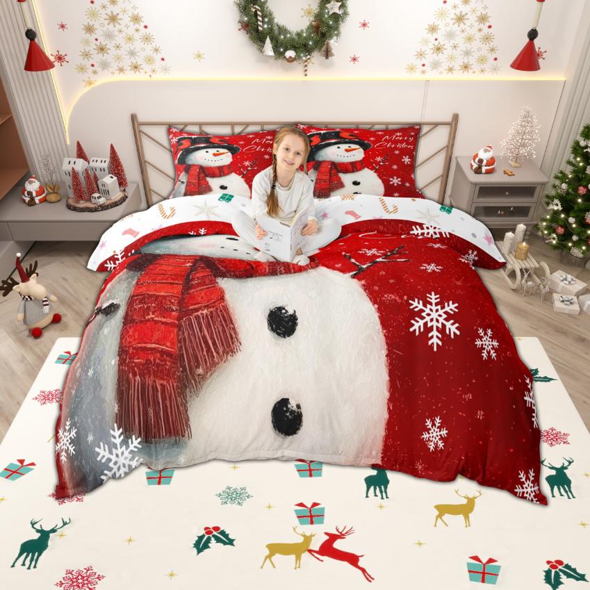 Одеяло Homewish Мультяшный Дед Мороз Снеговик Снежинка Комплект постельного белья Красный Кардинал Комплект для спальни Декор комнаты Comforter (quilt)-EU Single(135*200cm)3pcs
Одеяло Homewish Мультяшный Дед Мороз Снеговик Снежинка Комплект постельного белья Красный Кардинал Комплект для спальни Декор комнаты Comforter (quilt)-EU Single(135*200cm)3pcs
