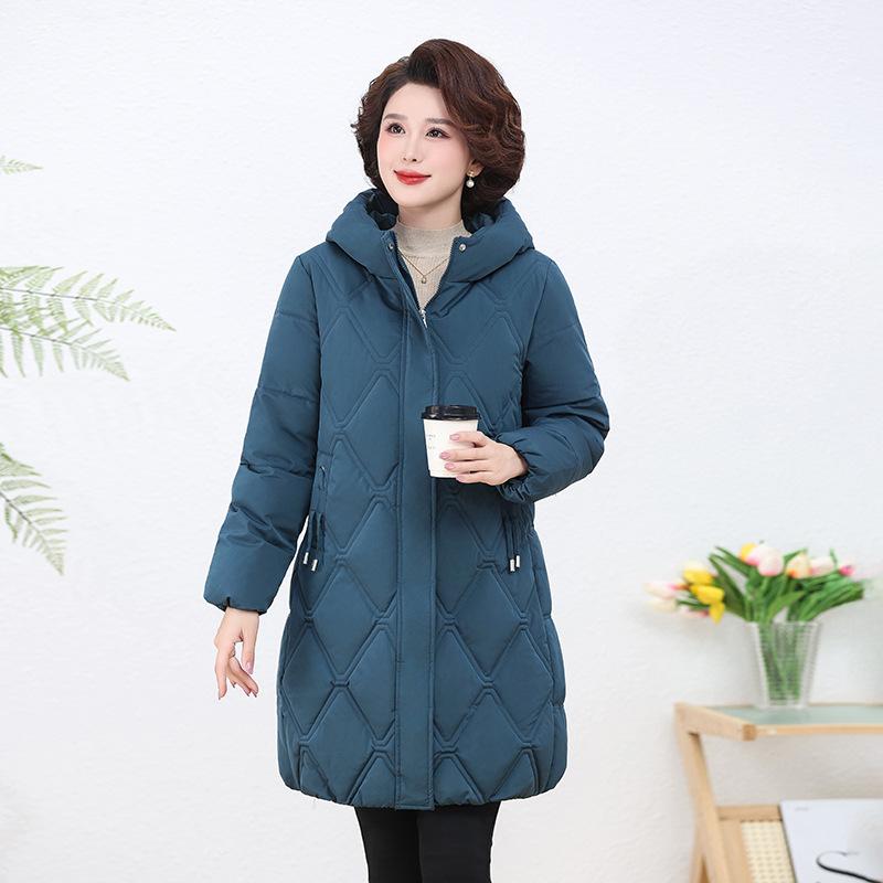 Женская одежда для мам среднего возраста, стеганая куртка до колена, толстое стеганое пальто свободного кроя в западном стиле, большой размер, стеганая куртка, зима 3XL
Женская одежда для мам среднего возраста, стеганая куртка до колена, толстое стеганое пальто свободного кроя в западном стиле, большой размер, стеганая куртка, зима 3XL