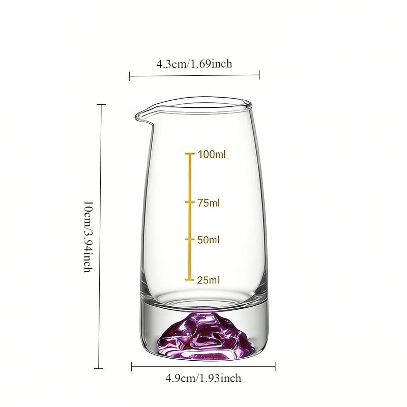 100ml Glass Baijiu Decanter Household Small Wine Pots Graduated Glass Wine Pot Red Wine and Foreign Wine Glass Wine Dispenser 1pcs
100ml Glass Baijiu Decanter Household Small Wine Pots Graduated Glass Wine Pot Red Wine and Foreign Wine Glass Wine Dispenser 1pcs