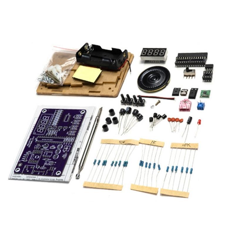 RDA5807S Wireless Radio Module 87-108MHz with Noise Reduction and High Sensitivity for Electronic Kit
RDA5807S Wireless Radio Module 87-108MHz with Noise Reduction and High Sensitivity for Electronic Kit