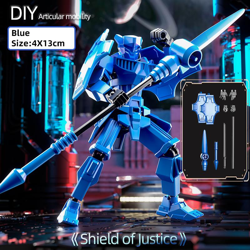 Multi-Jointed Movable Shapeshift Robot Warrior 3D Printed Knight Mannequin Dummy Toy Games Gifts синий
Multi-Jointed Movable Shapeshift Robot Warrior 3D Printed Knight Mannequin Dummy Toy Games Gifts синий