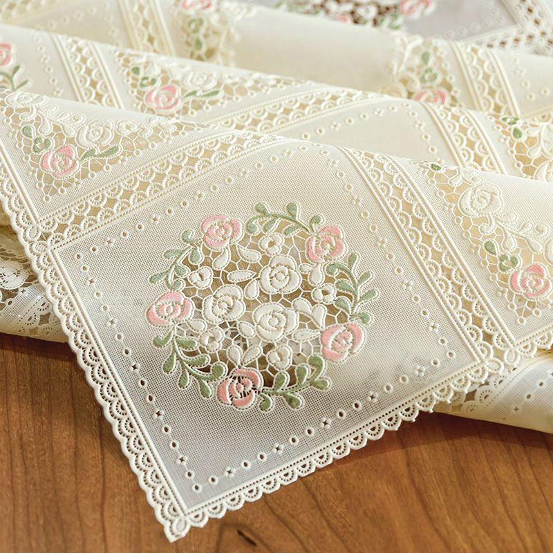 New PVC Tablecloth Waterproof and Oil Resistant Lace Tea Table Mat Tablecloth Tablecloth Bedside Table Cover Cloth 60*120cm
New PVC Tablecloth Waterproof and Oil Resistant Lace Tea Table Mat Tablecloth Tablecloth Bedside Table Cover Cloth 60*120cm