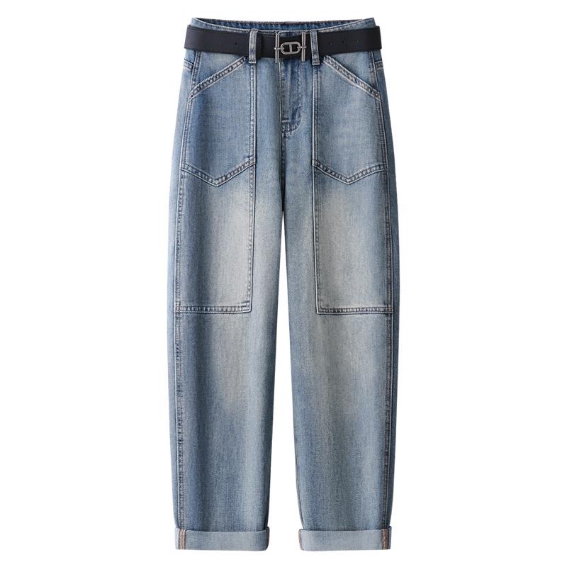 Petite Women s High-Waisted Slim-Fit Cropped Harem Jeans - 2025 Spring/Autumn Style for Pear-Shaped Figures XL
Petite Women s High-Waisted Slim-Fit Cropped Harem Jeans - 2025 Spring/Autumn Style for Pear-Shaped Figures XL