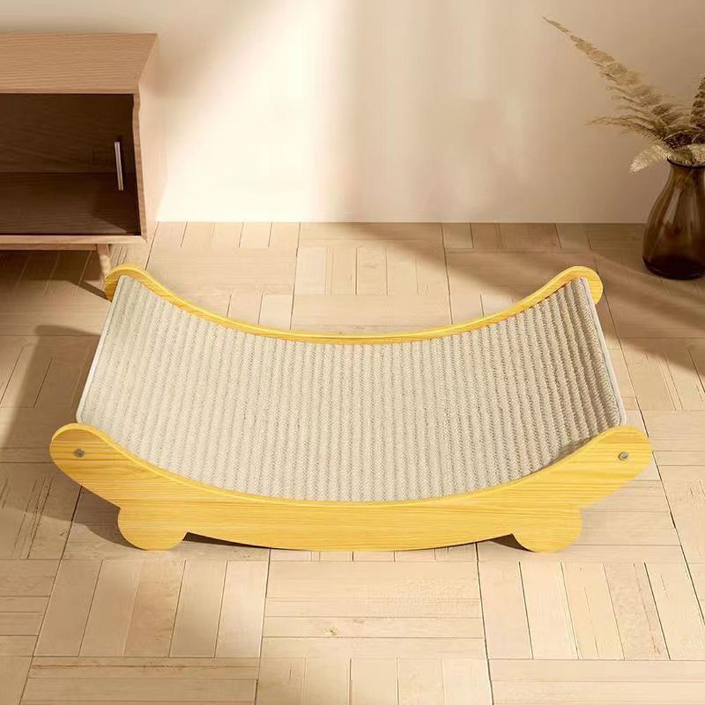 Sisal Cat Scratching Pad Cat Scratcher Multifuctional Scratching Lounge Anti Slip Claw Scraper Scratching Board for Indoor Cats S жёлтый
Sisal Cat Scratching Pad Cat Scratcher Multifuctional Scratching Lounge Anti Slip Claw Scraper Scratching Board for Indoor Cats S жёлтый