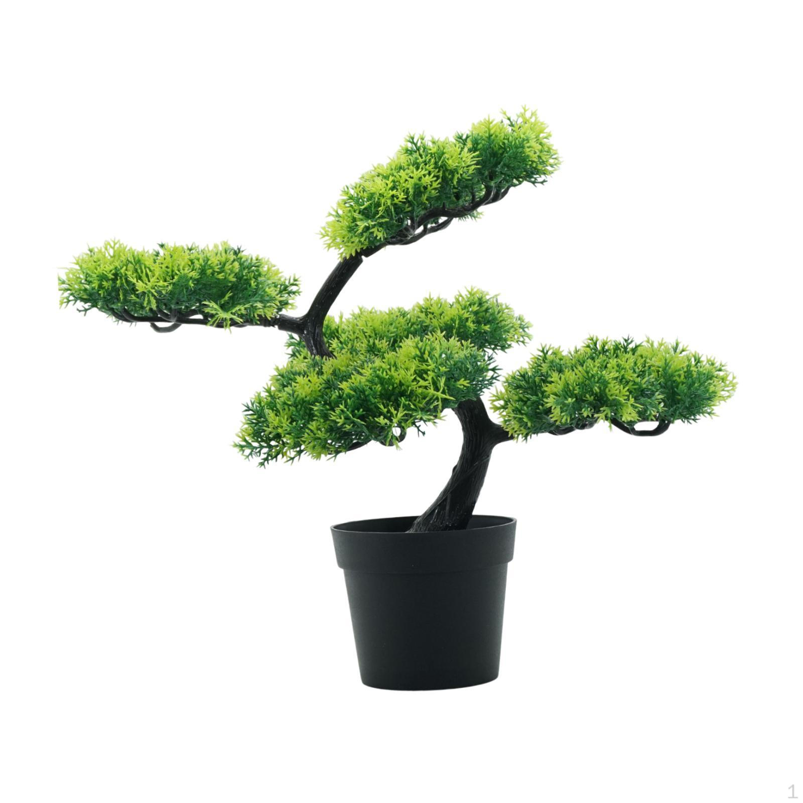 Artificial Bonsai Tree Plants Lifelike Green Fake Plant Ornament for Garden Hotel світло-зелений колір
Artificial Bonsai Tree Plants Lifelike Green Fake Plant Ornament for Garden Hotel світло-зелений колір
