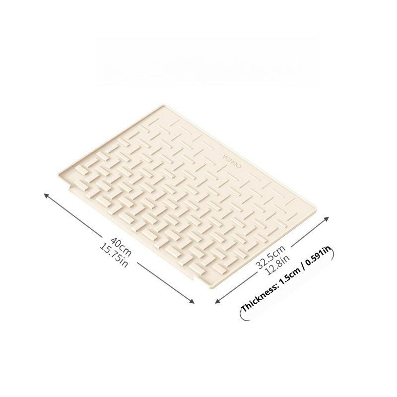 Multifunctional Silicone Kitchen Mat - Heat Resistant Pot Holder & Table Drying Pad, Non-Slip Sink Drainage Mat for Countertop & Dining
Multifunctional Silicone Kitchen Mat - Heat Resistant Pot Holder & Table Drying Pad, Non-Slip Sink Drainage Mat for Countertop & Dining