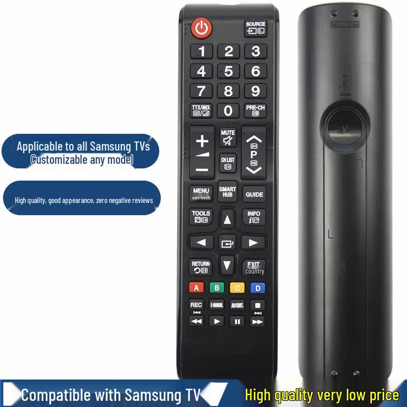 Высококачественный пульт дистанционного управления BN59-01199F для ЖК-телевизора Samsung Wuchuan
Высококачественный пульт дистанционного управления BN59-01199F для ЖК-телевизора Samsung Wuchuan