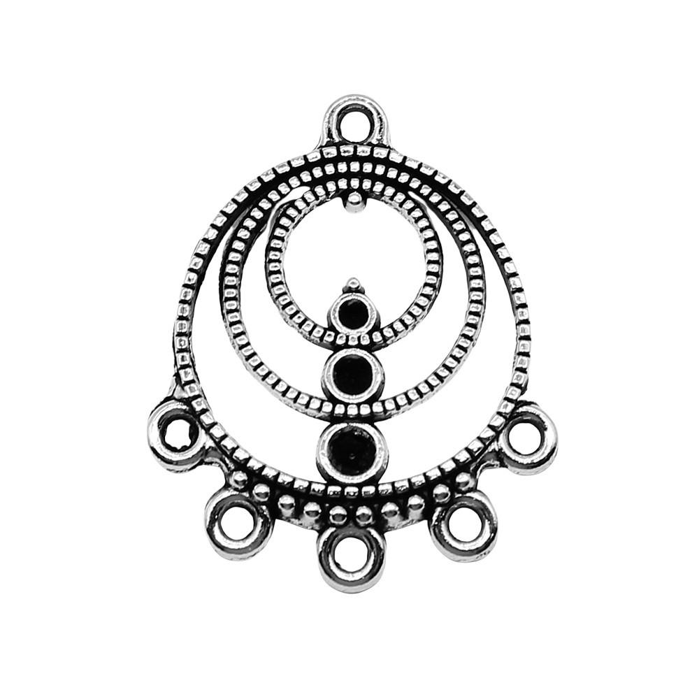 Wiccan Pentagram Star Multi Hole Connectors Occult Jewelry Findings For DIY Projects A31-4pcs-23x29mm
Wiccan Pentagram Star Multi Hole Connectors Occult Jewelry Findings For DIY Projects A31-4pcs-23x29mm