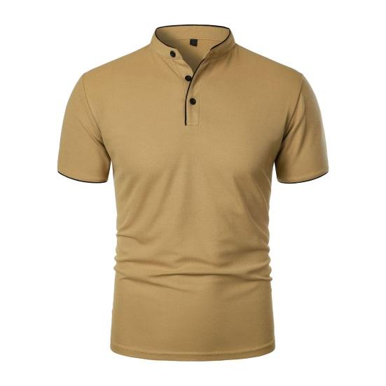 Yousheng Men s Short Sleeve T-Shirt Half-Stand Collar Solid Color Tee Casual Basic Shirt Regular Fit Top for Sports Travel Office Daily Wear XXXL хакі
Yousheng Men s Short Sleeve T-Shirt Half-Stand Collar Solid Color Tee Casual Basic Shirt Regular Fit Top for Sports Travel Office Daily Wear XXXL хакі