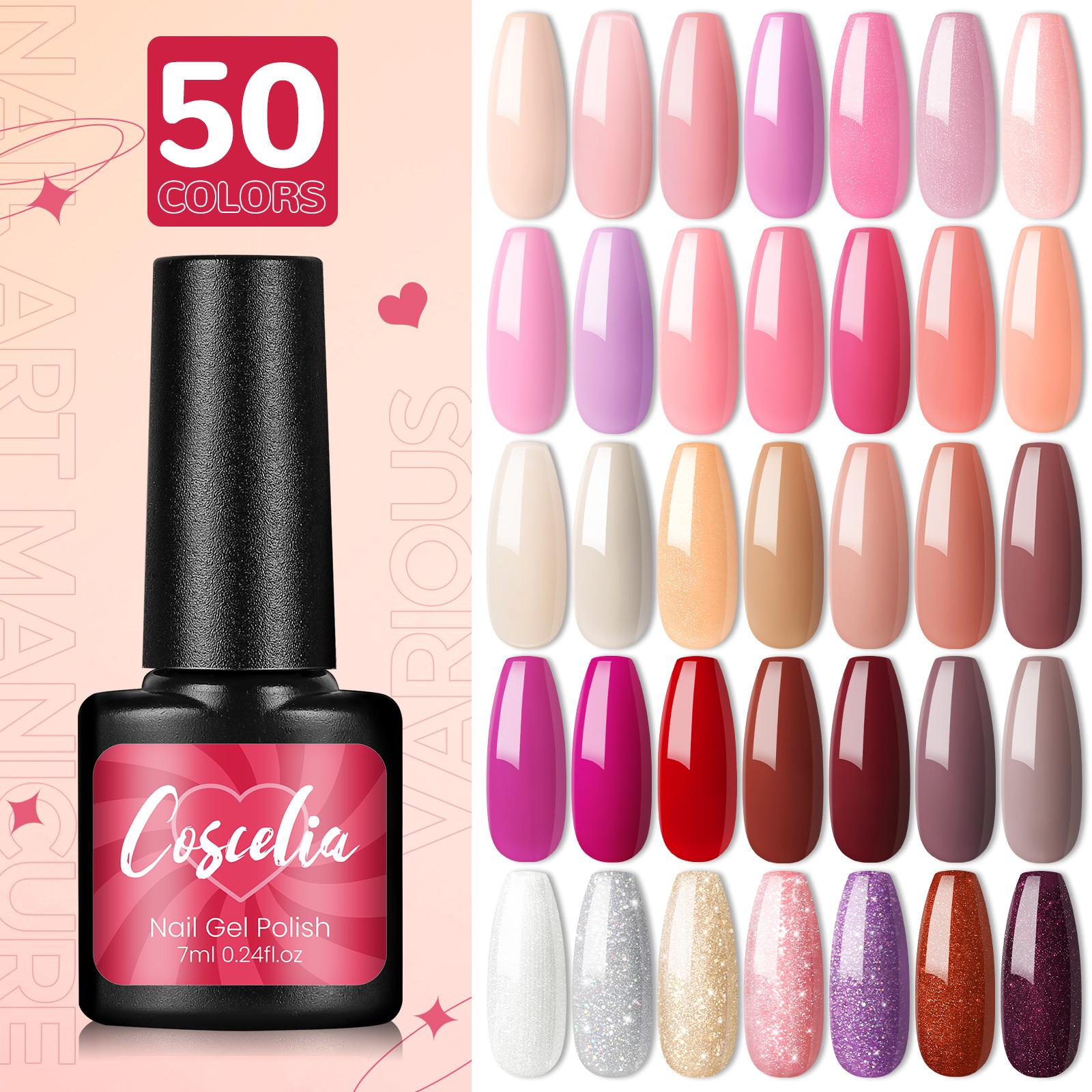 COSCELIA 7 мл гель-лак для маникюра, полуперманентный УФ-светодиодный лак для ногтей, блестящий долговечный верхний базовый гель-лак для ногтей, набор гелей для дизайна ногтей
COSCELIA 7 мл гель-лак для маникюра, полуперманентный УФ-светодиодный лак для ногтей, блестящий долговечный верхний базовый гель-лак для ногтей, набор гелей для дизайна ногтей