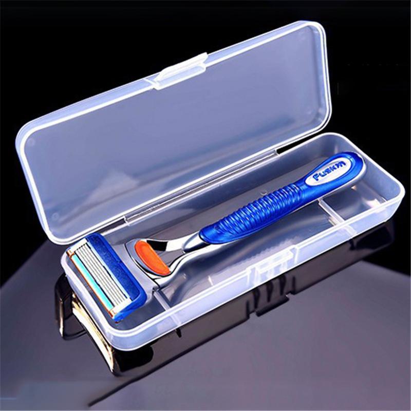 Clear Travel Razor Storage Case Portable Shaving Holder for Hotel & Home Use Plastic Razor Organizer Box
Clear Travel Razor Storage Case Portable Shaving Holder for Hotel & Home Use Plastic Razor Organizer Box