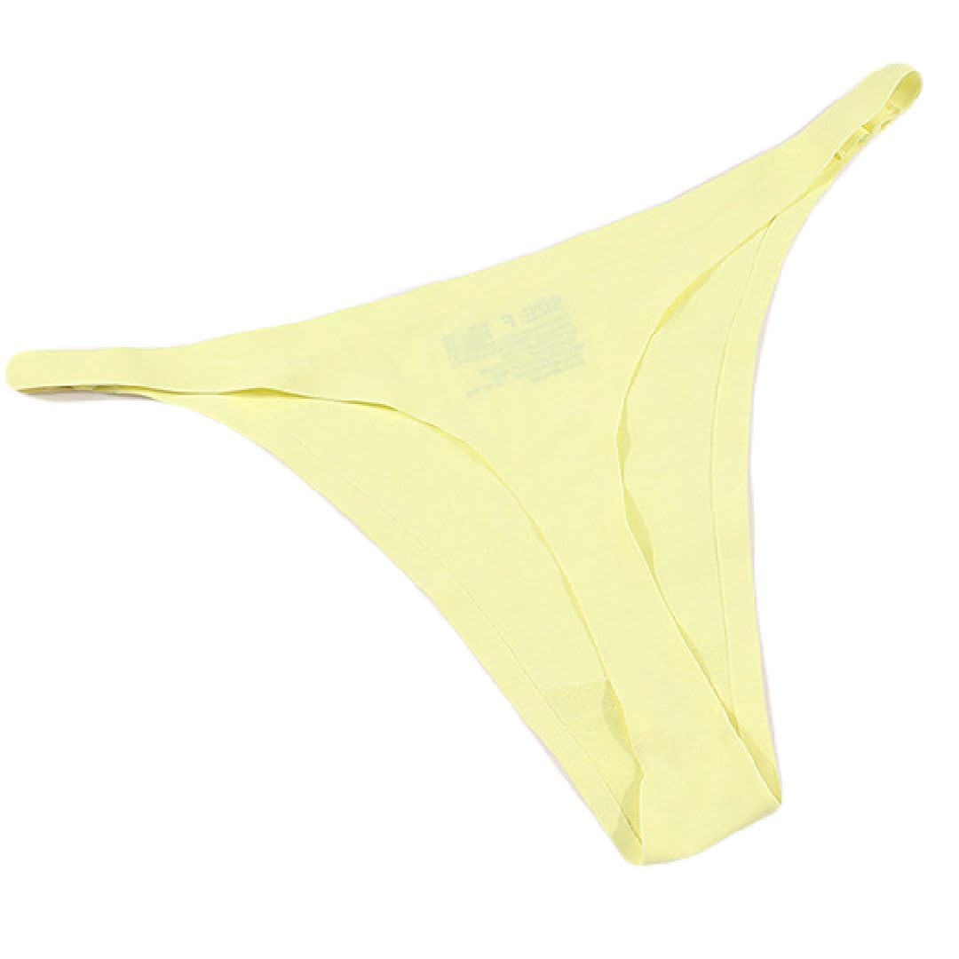 Plus Nao Standard Seamless Underwear 1554 Yellow Women s T-Back Panties, Panties, Non-Slip -
Plus Nao Standard Seamless Underwear 1554 Yellow Women s T-Back Panties, Panties, Non-Slip -