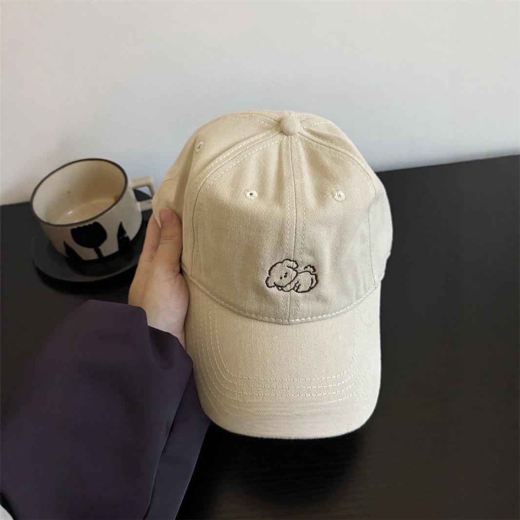 Fashion Solid Color Baseball Hat for Women Cute Puppy Embroidery Sunshade Duck Tongue Cap Girls Casual Outdoor Peaked Hat бежевый
Fashion Solid Color Baseball Hat for Women Cute Puppy Embroidery Sunshade Duck Tongue Cap Girls Casual Outdoor Peaked Hat бежевый