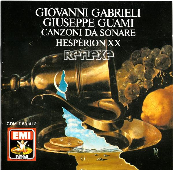 CD GABRIELI, GUAMI; HESPERION XX - Canzoni Da Sonare CDM7631412 EMI 1989 Germany Classical Used
CD GABRIELI, GUAMI; HESPERION XX - Canzoni Da Sonare CDM7631412 EMI 1989 Germany Classical Used