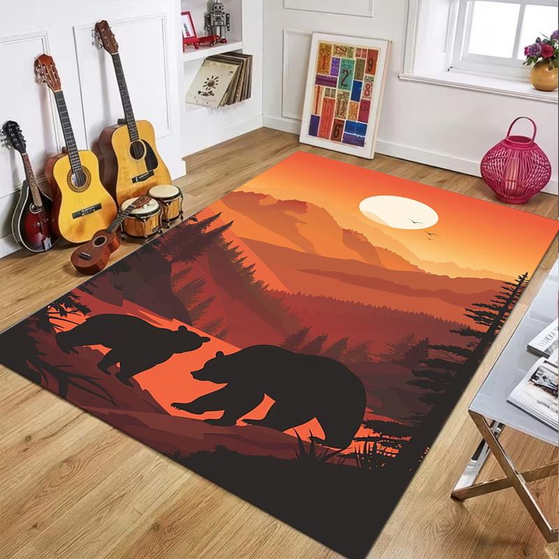 Minimalist Area Rug Mountain Landscape Print Floormat Non-slip Livingroom Carpet Durable Washable Doormat for Entrance Hall 40X60cm
Minimalist Area Rug Mountain Landscape Print Floormat Non-slip Livingroom Carpet Durable Washable Doormat for Entrance Hall 40X60cm