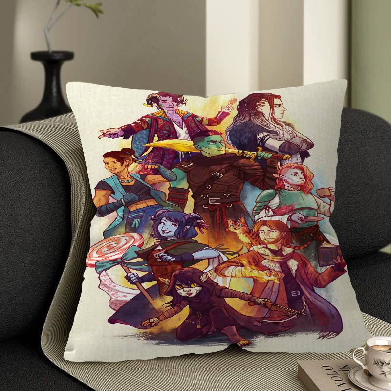 Animation The Mighty Nein Cushion Cover Car Throw Pillow Case For Sofa Car Christmas Gift xcm xcm 30x30 cm
Animation The Mighty Nein Cushion Cover Car Throw Pillow Case For Sofa Car Christmas Gift xcm xcm 30x30 cm