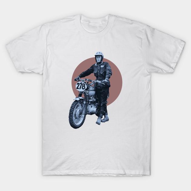 Men Black Print T-shirt Steve Mcqueen Motorcycle No-Cut Transfer Paper Print Cotton Tshirt 4XL
Men Black Print T-shirt Steve Mcqueen Motorcycle No-Cut Transfer Paper Print Cotton Tshirt 4XL