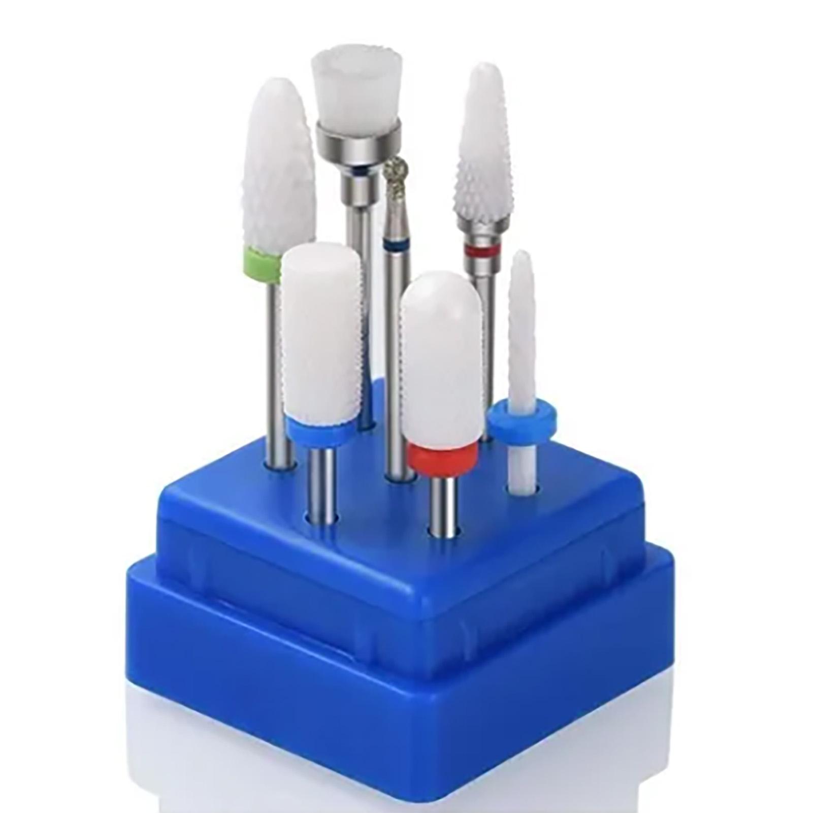 7 шт. Насадки для шлифовки ногтей, керамический набор маникюрных сверл, инструменты для чистки, вырезания, полировки
7 шт. Насадки для шлифовки ногтей, керамический набор маникюрных сверл, инструменты для чистки, вырезания, полировки