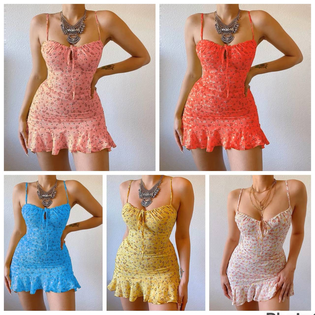 Women Sexy Casual Home Small Floral Camisole Dress Spaghetti Strap Sleeveless Summer Beach Comfortable Mini Skirt 5XL
Women Sexy Casual Home Small Floral Camisole Dress Spaghetti Strap Sleeveless Summer Beach Comfortable Mini Skirt 5XL