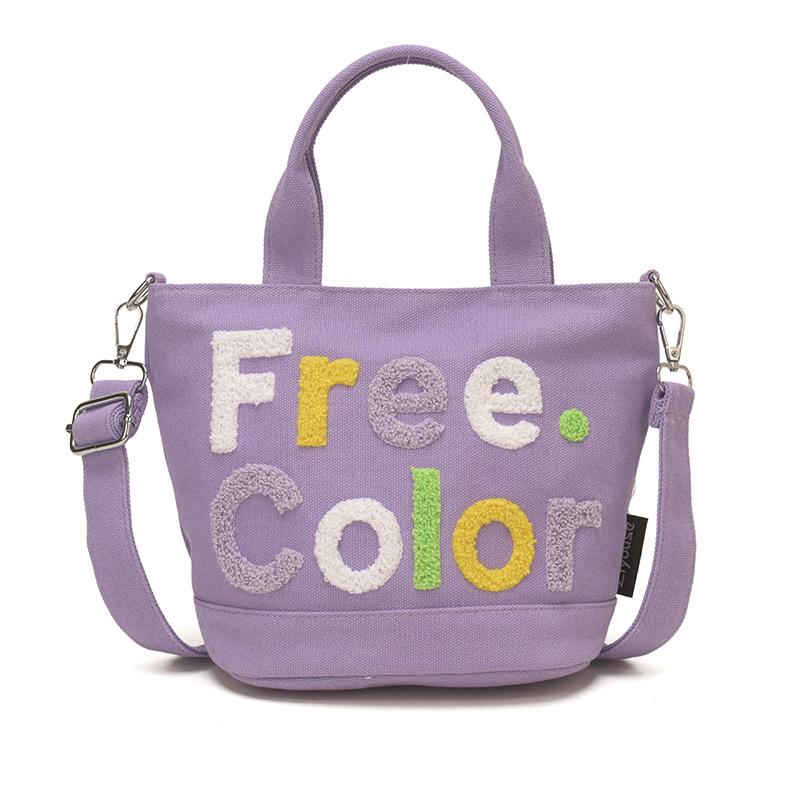 Canvas Bag Large Capacity Letter Tote Bag Student Class Hand Shoulder Bag фіолетовий
Canvas Bag Large Capacity Letter Tote Bag Student Class Hand Shoulder Bag фіолетовий