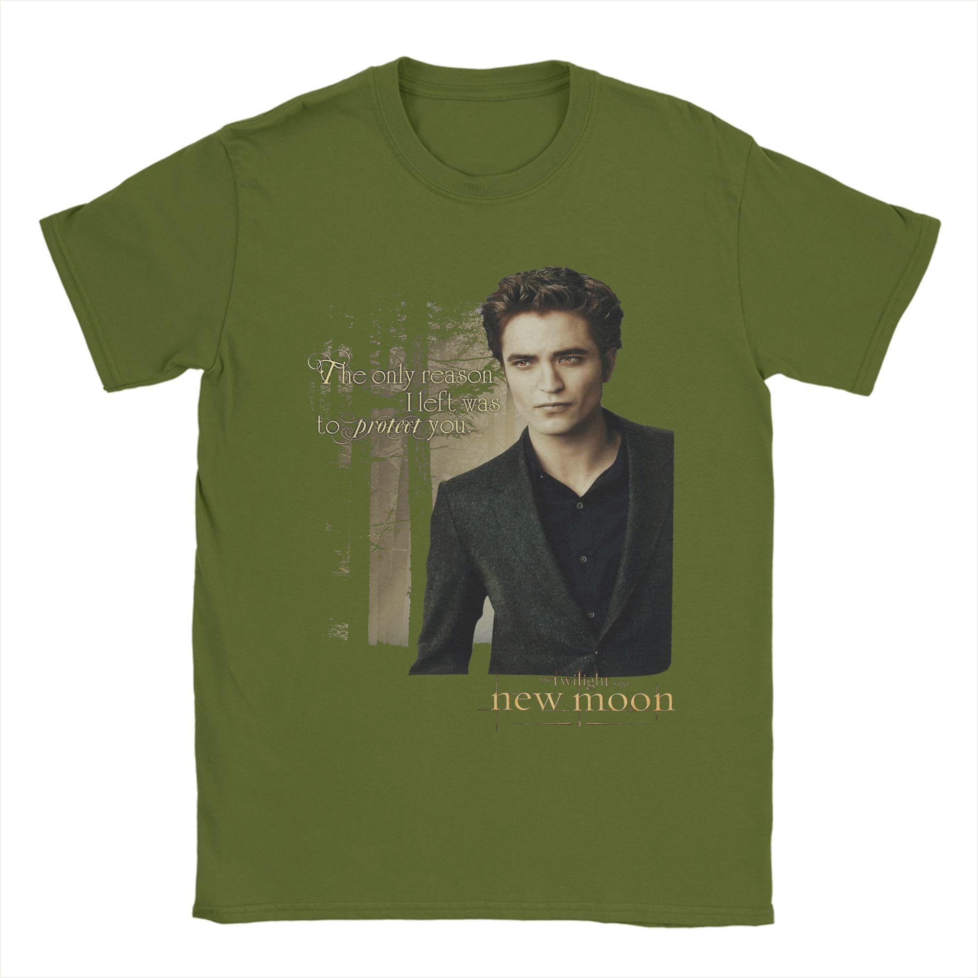 Men Twilight Edward Cullen Movie Retro T Shirts Cotton Clothing Funny Short Sleeve Round Neck Tees 6XL T-Shirts 4XL
Men Twilight Edward Cullen Movie Retro T Shirts Cotton Clothing Funny Short Sleeve Round Neck Tees 6XL T-Shirts 4XL