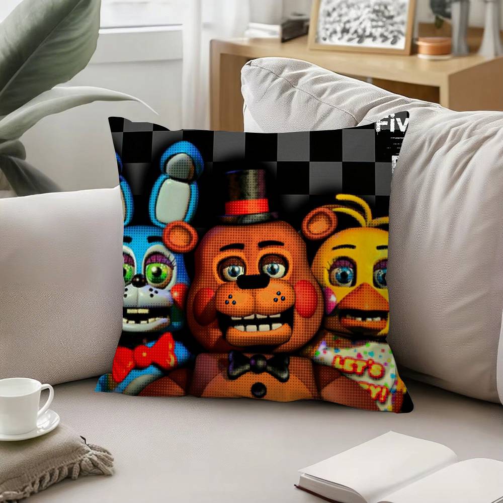 F-N-A-F-Bear Pillow Case Pattern Printed Pillowcase For Living Room Sofa Cushion Cover & Bedroom Decor 40cmx40cm
F-N-A-F-Bear Pillow Case Pattern Printed Pillowcase For Living Room Sofa Cushion Cover & Bedroom Decor 40cmx40cm