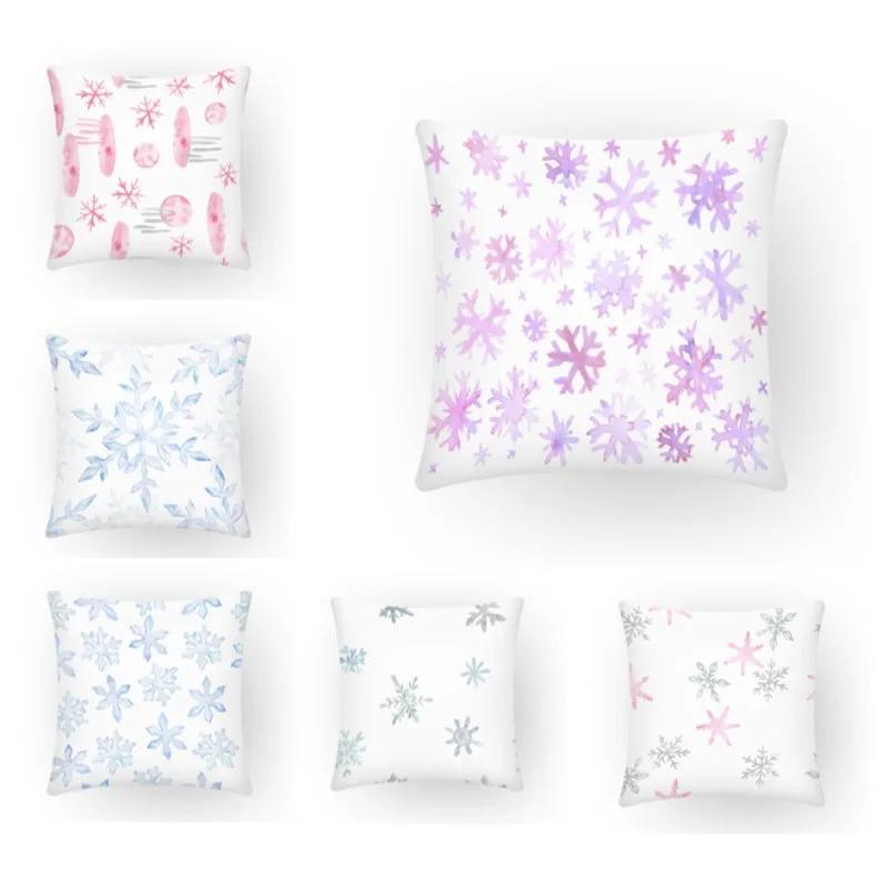 Juste de coussin de voiture de canapé de bureau, décoration de la maison de luxe, taie d oreiller, motif de flocon de neige léger simple, document 40x40cm
Juste de coussin de voiture de canapé de bureau, décoration de la maison de luxe, taie d oreiller, motif de flocon de neige léger simple, document 40x40cm