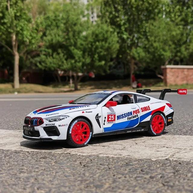 1:24 BMW M8 GTE TRACK, модель гоночного автомобиля из сплава, литая под давлением металлическая игрушка, спортивные автомобили, коллекция моделей автомобилей, звук, свет, подарки
1:24 BMW M8 GTE TRACK, модель гоночного автомобиля из сплава, литая под давлением металлическая игрушка, спортивные автомобили, коллекция моделей автомобилей, звук, свет, подарки
