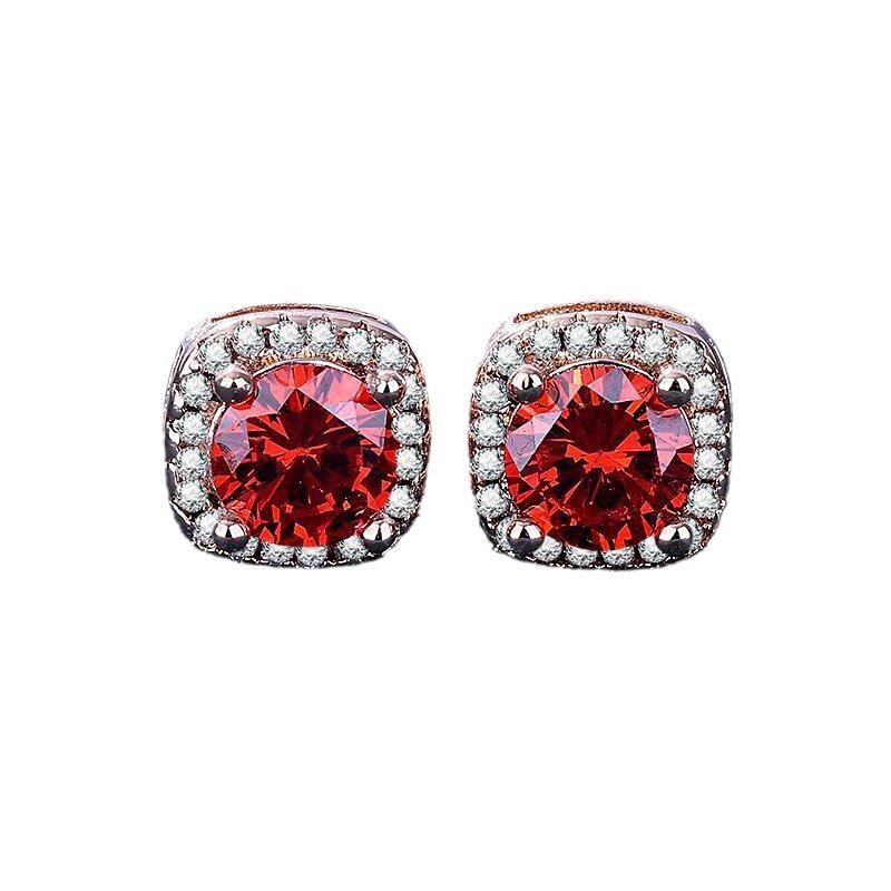 Гранатовые красные серьги-мешки с восемью сердечками и восемью стрелами цвета шампанского, золотые квадратные серьги
Гранатовые красные серьги-мешки с восемью сердечками и восемью стрелами цвета шампанского, золотые квадратные серьги