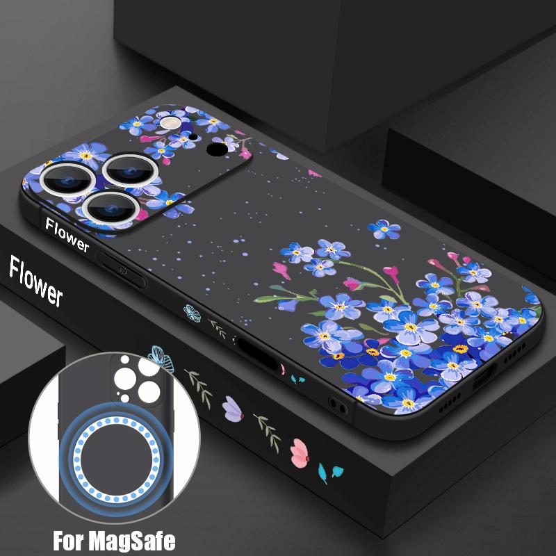 Luxury Blue Flowers Print Case For iPhone 17 Pro Max iPhone 16 15 14 13 Pro Max Magnetic For Magsafe Soft Silicone Phone Back Cover iPhone 15 Pro Max чёрный
Luxury Blue Flowers Print Case For iPhone 17 Pro Max iPhone 16 15 14 13 Pro Max Magnetic For Magsafe Soft Silicone Phone Back Cover iPhone 15 Pro Max чёрный