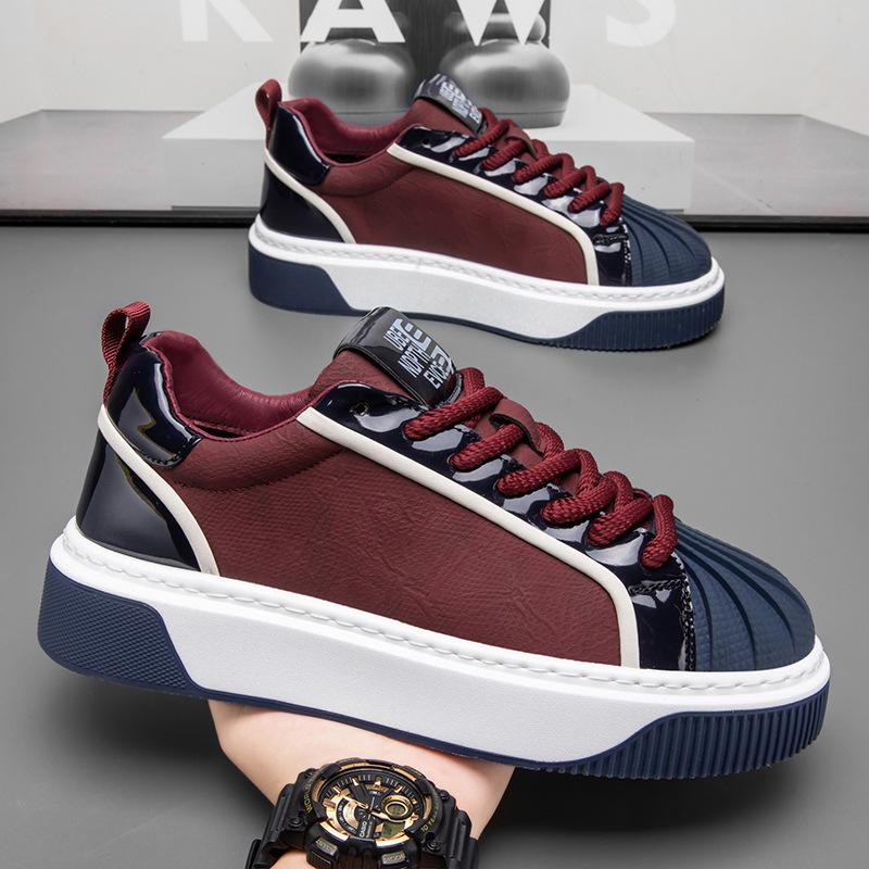 2025 Four Seasons Live Men s Shoes Shell Head Platform Hong Kong Style Shoes Muffin Street Tide and Leather Korean Board Shoes Men 39
2025 Four Seasons Live Men s Shoes Shell Head Platform Hong Kong Style Shoes Muffin Street Tide and Leather Korean Board Shoes Men 39