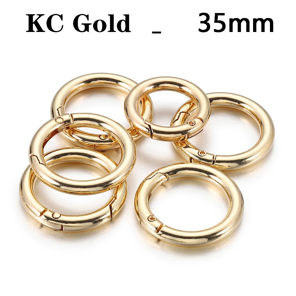 5/10Pcs Metal O Ring Spring Clasps Openable Round Carabiner Keychain Bag Clips Hook Dog Chain Buckles Connector For DIY Jewelry 35mm 5Pcs
5/10Pcs Metal O Ring Spring Clasps Openable Round Carabiner Keychain Bag Clips Hook Dog Chain Buckles Connector For DIY Jewelry 35mm 5Pcs