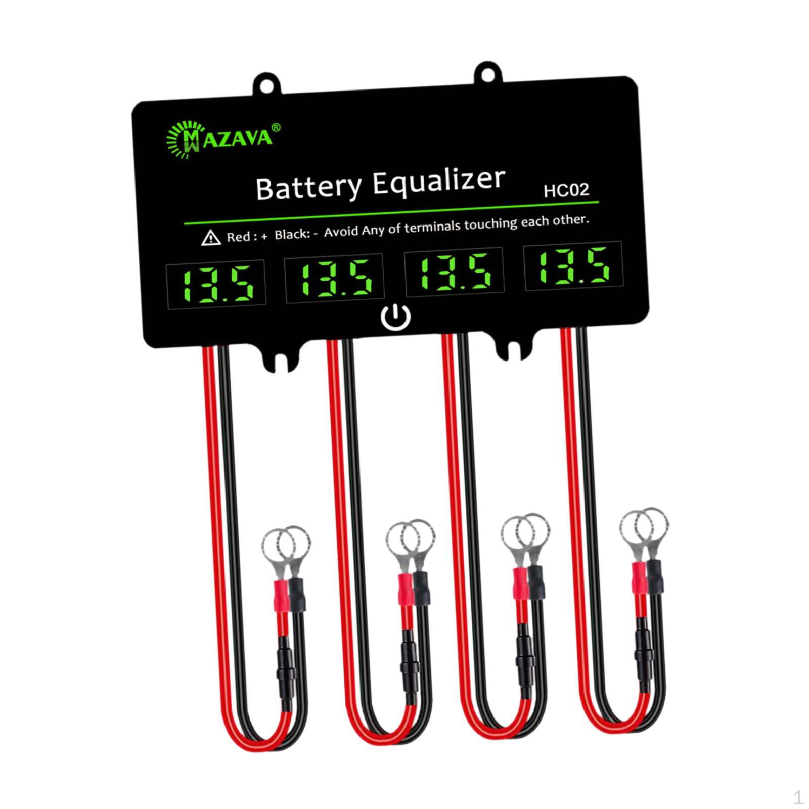 Battery Equalizer Reverse Polarity Protection Connected Parallel Series 4S
Battery Equalizer Reverse Polarity Protection Connected Parallel Series 4S