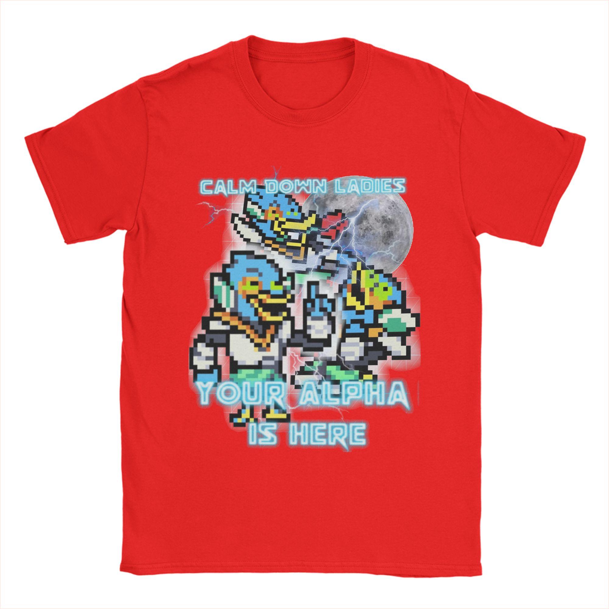 Humorous Calm Down Ladies Your Alpha Is Here Berdly Deltarune TShirt Men Round Neck 100 Cotton T Shirt Tees Birthday Clothing S
Humorous Calm Down Ladies Your Alpha Is Here Berdly Deltarune TShirt Men Round Neck 100 Cotton T Shirt Tees Birthday Clothing S