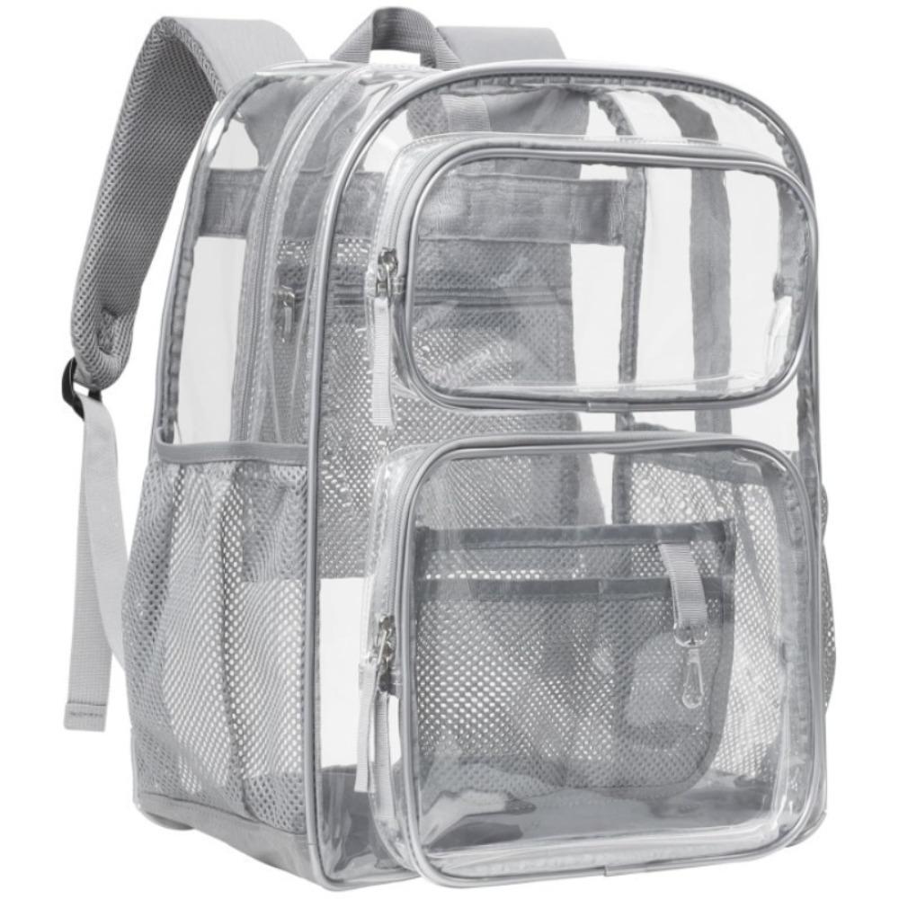 New PVC Solid Clear Backpack Large Capacity Waterproof Travel Rucksack Casual See Through Student School Bag School серый
New PVC Solid Clear Backpack Large Capacity Waterproof Travel Rucksack Casual See Through Student School Bag School серый