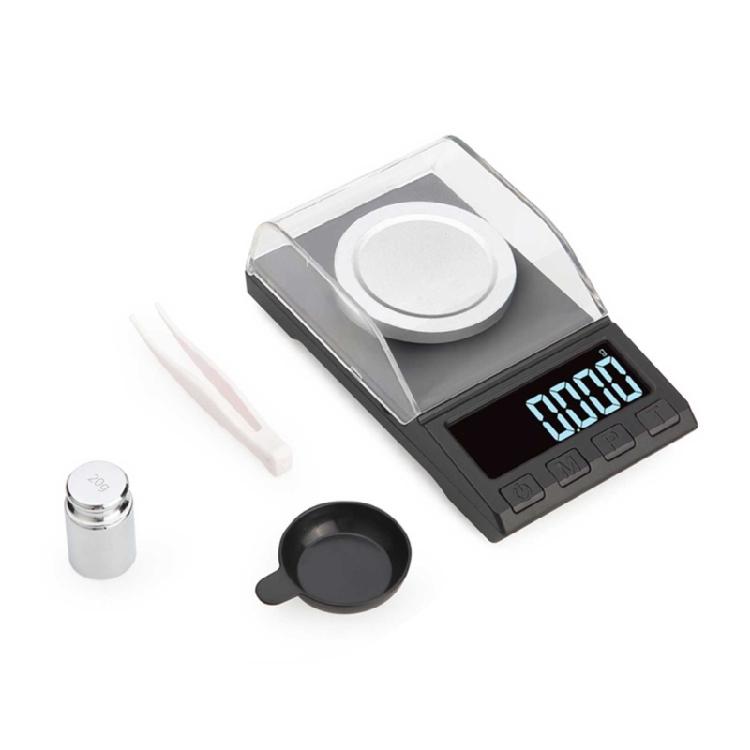 Gram Scale with Calibration Weights Weighing Pans Pocket Scales 10/20/50g 0.001g
Gram Scale with Calibration Weights Weighing Pans Pocket Scales 10/20/50g 0.001g