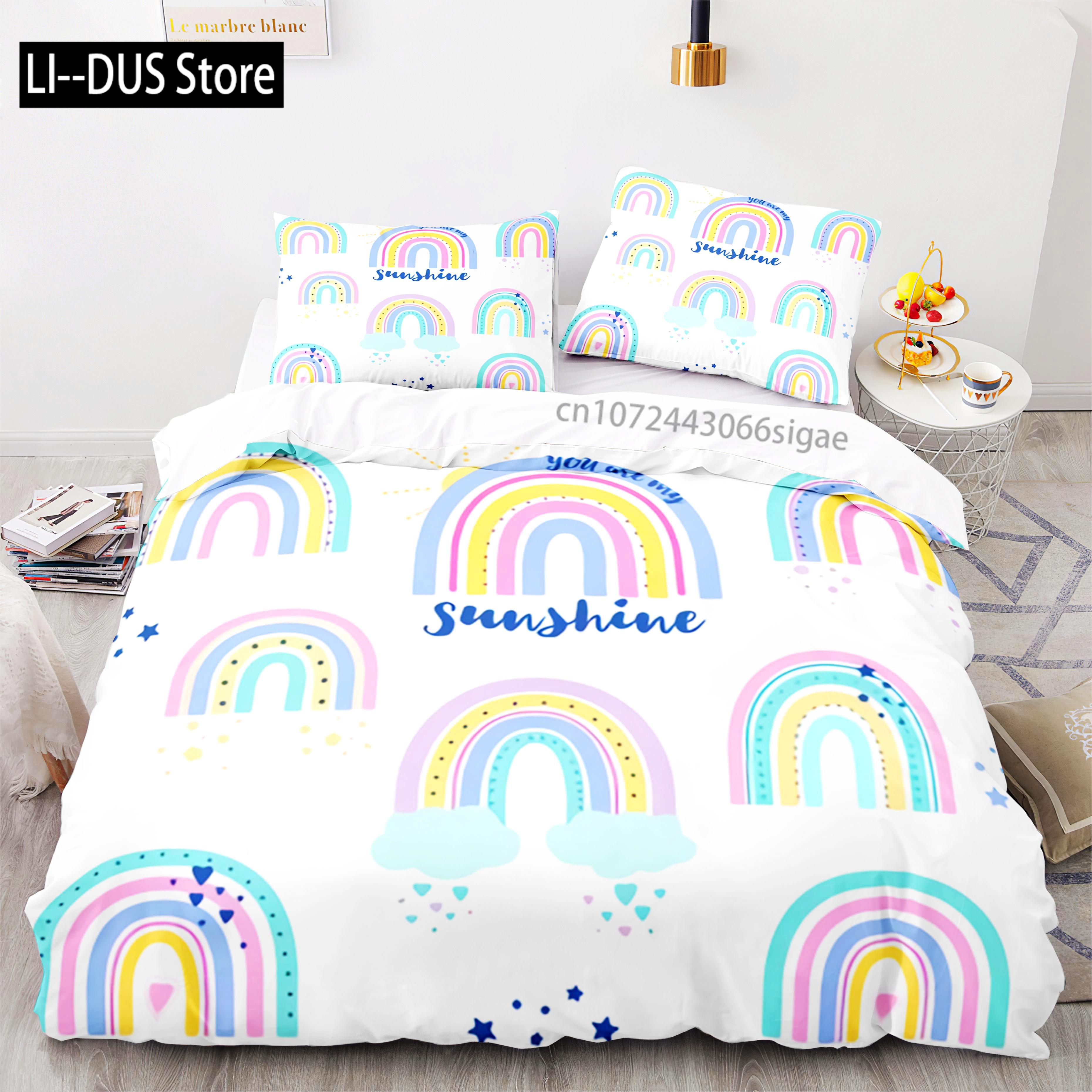 Comforter Rainbow Bedding Set Single Twin Full Queen King Size Sky And Baiyun Bed Set Aldult Kid Bedroom s 3D Print 012 Comforter (quilt)-EU Single(135*200cm)3pcs
Comforter Rainbow Bedding Set Single Twin Full Queen King Size Sky And Baiyun Bed Set Aldult Kid Bedroom s 3D Print 012 Comforter (quilt)-EU Single(135*200cm)3pcs