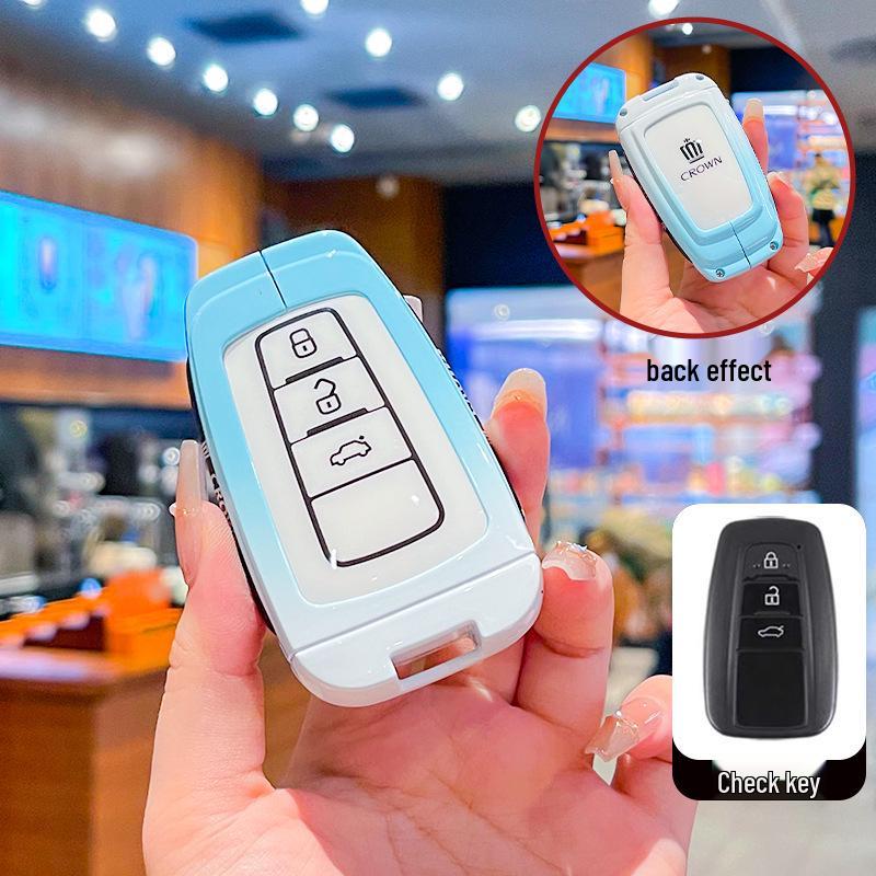 Toyota Key Cover for Camry, RAV4, Avalon, CHR, Ling Shang, Crown, IZOA, Corolla
Toyota Key Cover for Camry, RAV4, Avalon, CHR, Ling Shang, Crown, IZOA, Corolla