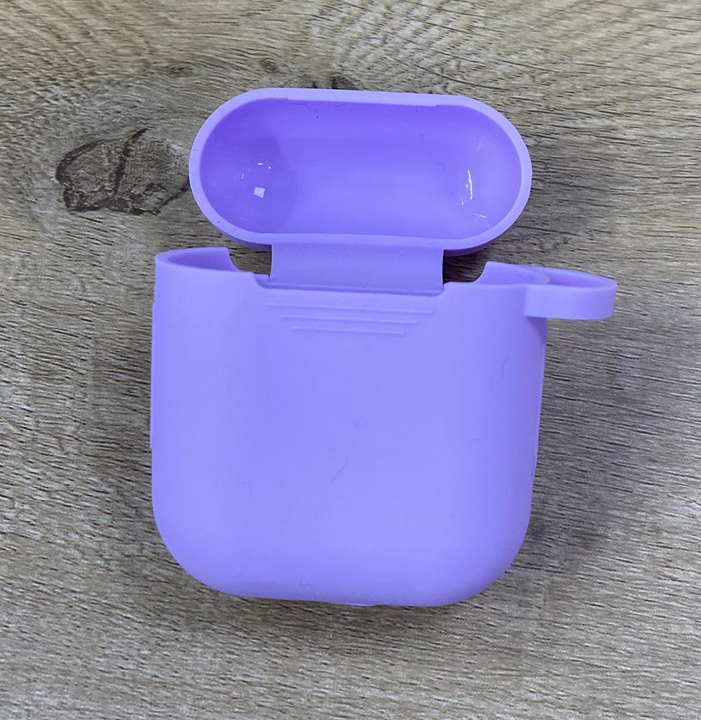 Радужный силиконовый защитный чехол для AirPods 3 с крючком AirPods1/2 светло-фиолетовый
Радужный силиконовый защитный чехол для AirPods 3 с крючком AirPods1/2 светло-фиолетовый