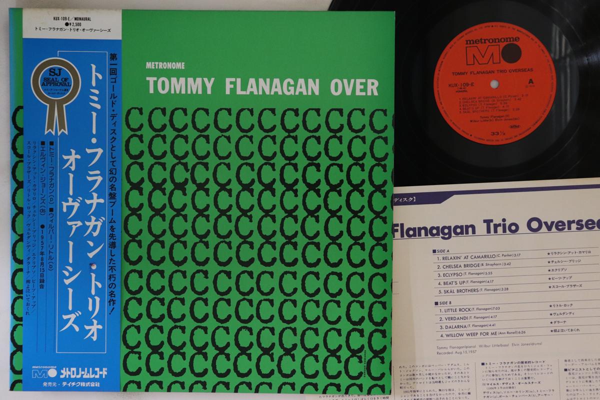 LP Record TOMMY FLANAGAN - Overseas KUX109E METRONOME 1978 Japan Obi Jazz 
LP Record TOMMY FLANAGAN - Overseas KUX109E METRONOME 1978 Japan Obi Jazz