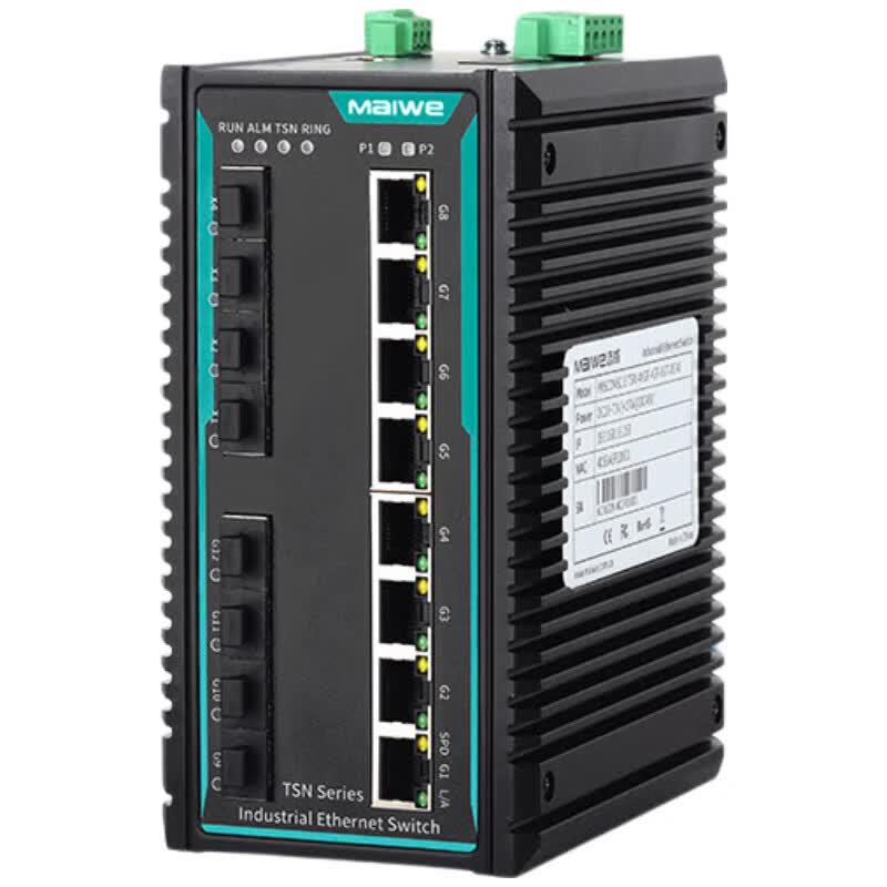 Maiwei PTP 10 Gigabit Industrial Ethernet Switch
Maiwei PTP 10 Gigabit Industrial Ethernet Switch
