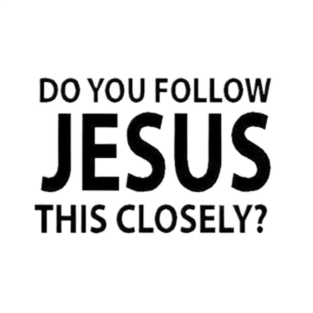 Christian Car Decal Sticker, Do You Follow Jesus This Closely Weatherproof Vinyl For Auto Window, Bumper, Truck, Laptop чёрный
Christian Car Decal Sticker, Do You Follow Jesus This Closely Weatherproof Vinyl For Auto Window, Bumper, Truck, Laptop чёрный