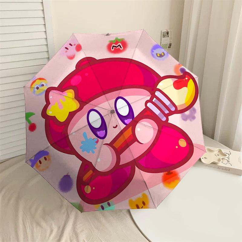1PC Kirby Painting Umbrella-8-Rib Reinforced, Automatic Open, Lightweight & Durable, Cute Fashion Accessory for Outdoor-P2677
1PC Kirby Painting Umbrella-8-Rib Reinforced, Automatic Open, Lightweight & Durable, Cute Fashion Accessory for Outdoor-P2677