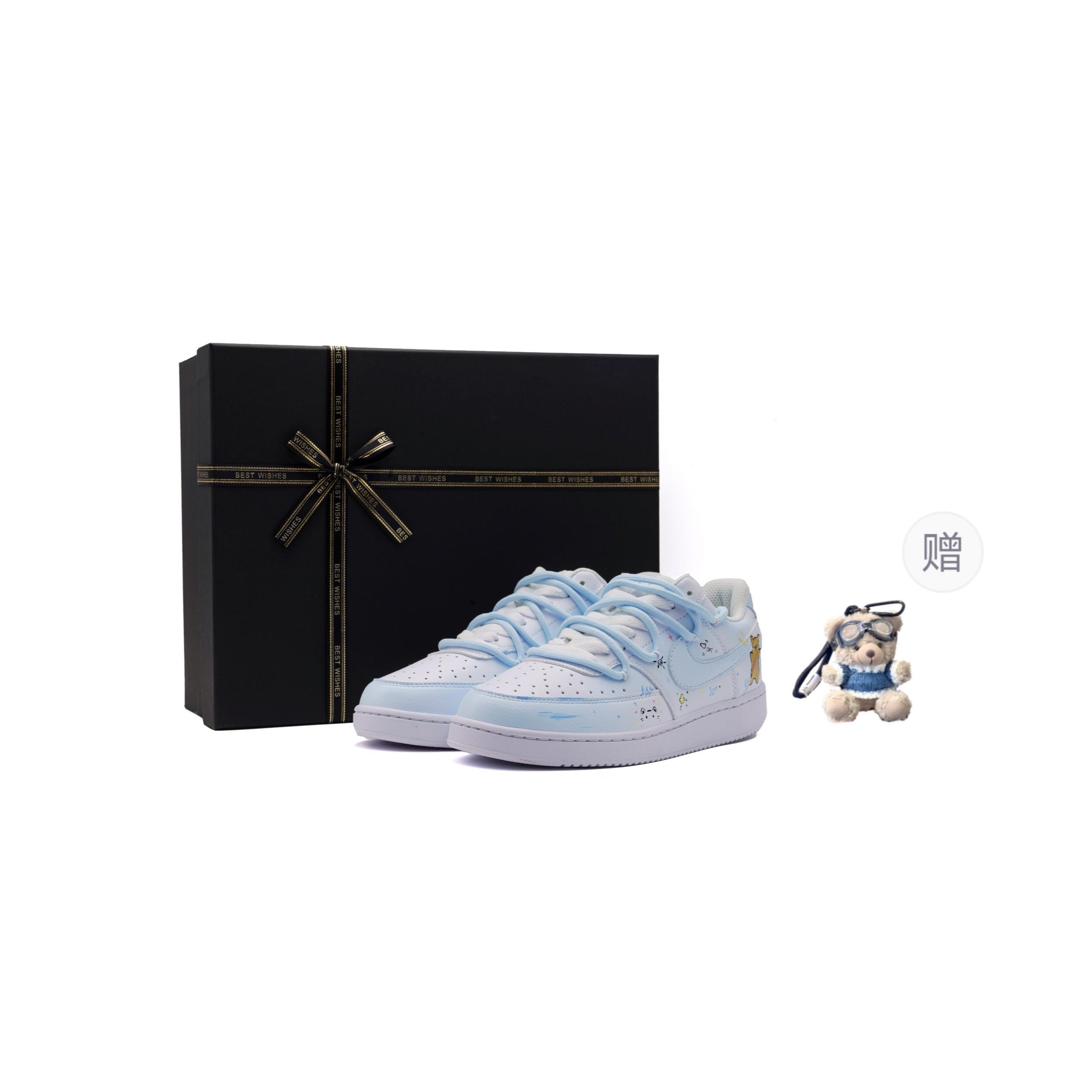 Nike Court Vision Low Abrasion Resistant Low top Skateboard Shoes Unisex Blue DH2987-002(Team500-SBOX) 35.5
Nike Court Vision Low Abrasion Resistant Low top Skateboard Shoes Unisex Blue DH2987-002(Team500-SBOX) 35.5