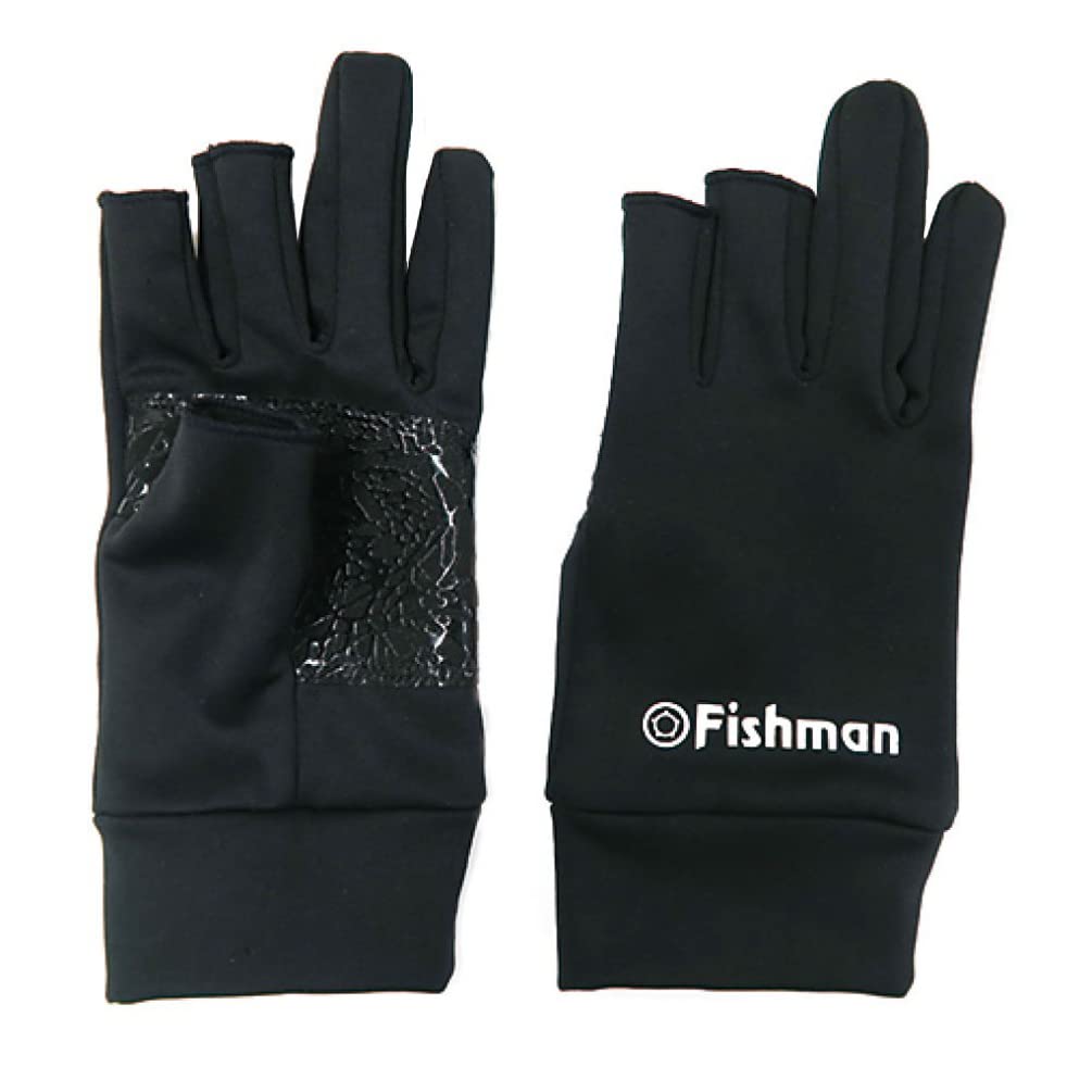 FISHMAN GB-201901 Winter Gloves (3-Fingerless), Black, Size S
FISHMAN GB-201901 Winter Gloves (3-Fingerless), Black, Size S
